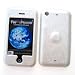 Apple iPhone 1st Generation AT&T Fabric Snap on Protector Hard Case White
