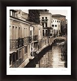Ponti di Venezia No. 4 by Alan Blaustein Venice Canal 20.5x21.5 Art Print Framed