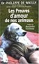 Les Preuves d'amour de vos animaux