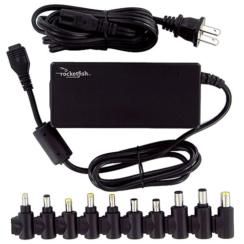 Rocketfish Travel Laptop AC Power Adapter RF-PRAC