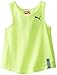 PUMA Little Girls' Waffle Mesh Logo Tank