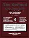 Defined King James Bible (Large, Black Leather edition)