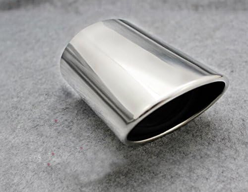 CarCoolParts Stainless Chrome Exhaust Muffler Tip Pipe for Jeep Compass Patrio 2011 2012 2013 2014 2015