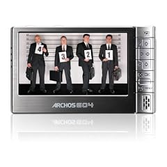 Archos 604 WiFi MP3-/Video-Player 30 GB 4,3'' Display silber