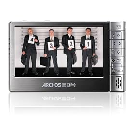 Archos 604 30GB Wi-Fi, Ultra-Slim Portable Digital Media Player and Recorder (50872) by 