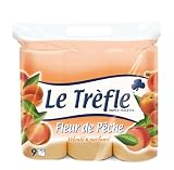 Le Trèfle - 406654 - Papier Toilette - Pèche - 9 Rouleaux
