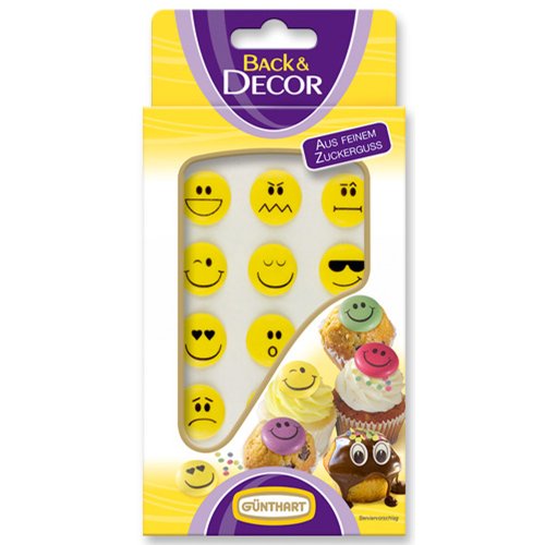 Guenthart Zucker Smileys, gelb,