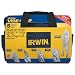 Irwin Industrial Tools 2077704 Locking Pliers Set with Nylon Tool Bag, 5-Piece