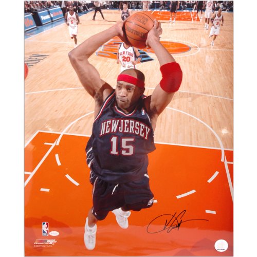 Mounted Memories New Jersey Nets Vince Carter Autographed 16X20 Photo