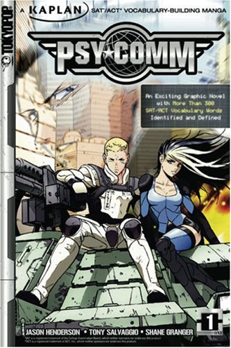 Psy Comm Volume 1 Kaplan SAT ACT Vocabulary Building Manga