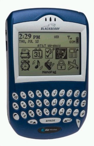 RIM BlackBerry 6280   BlackBerry Handheld Software RAM 2 MB   ROM 16 MB   GSM 850 1800 1900   Cingular
