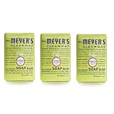 Mrs. Meyers Clean Day All Purpose Bar Soap, Lemon Verbena, 8 oz, 3 pack