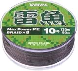 モーリス バリバス 雷魚 MAX POWER 80m カモフラージュ 10号