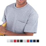 Fruit of the Loom - Heavy Cotton 100% Cotton Pocket Tee (3930P)