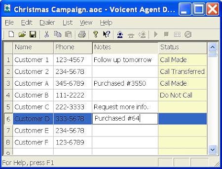 Voicent Agent Dialer: VoIP SIP or Skype Predictive Dialer (Single Agent 1-line)