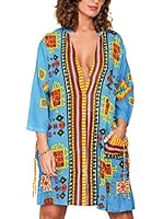 HHG Túnica (Azul / Multicolor)