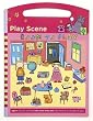 Mudpuppy Room to Play Play Scene Sticker Set