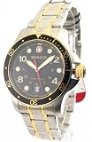 MENS WENGER SWISS MILITARY STEEL BATTALION 24 HOUR TIME DATE WATCH 72456