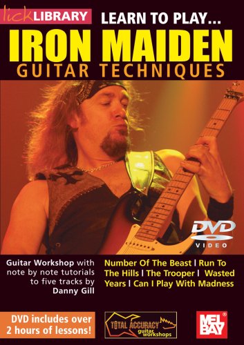 Cover image : Learn to Play...Iron Maiden Guitar Techniques