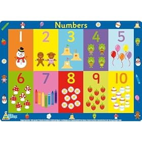 Little Wigwam Numbers Placemat