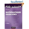 Aide-m�moire Math�matiques financi�res