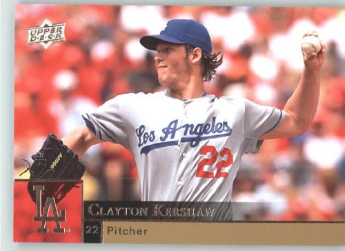 2009 Upper Deck #210 Clayton Kershaw - Dodgers (Baseball Cards)