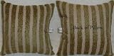 Echo Green Stripe Pillow