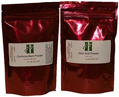 Cinchona Bark Powder Officinalis &amp; Citric Acid Kit by Herbal Advantage