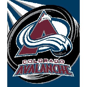 Buy Colorado Avalanche NHL Royal Plush Raschel Blanket (700 Series) (50x60) by Northwest