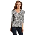Jones New York Women's Animal Print Tee by Jones New York