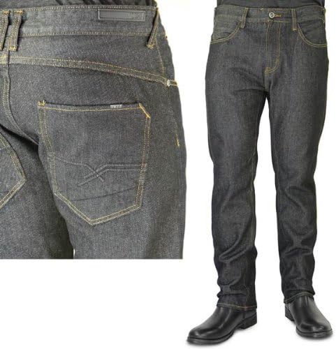 Mens Chris Thrasher Straight Denim Jeans - 32x30