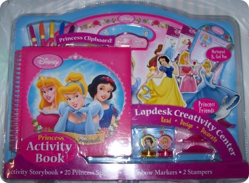 Childrens Toyshop  Toys : Disney Princess Lapdesk Creativity Center