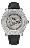 Marc Ecko Men's E15078G1 Royce Analog Black Leather Strap Watch