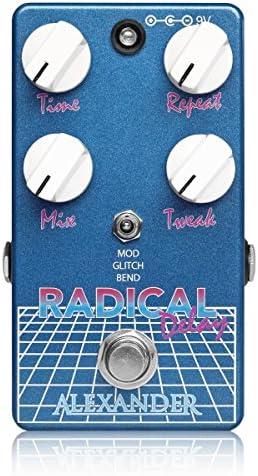 Alexander Pedals Radical Delay 1980's Style Digital Delay Pedal