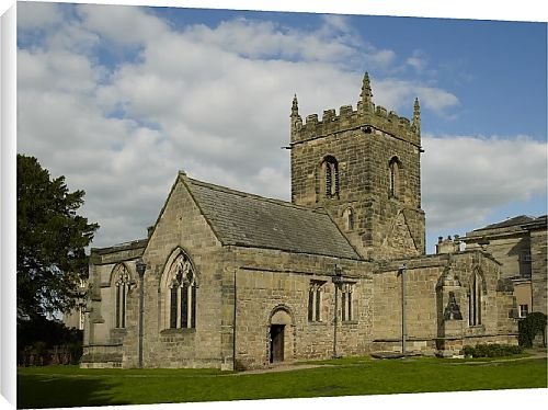 Canvas Prints of All Saints Church from Country Life Canvas Prints of All Saints Church from Country Life
