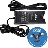HQRP Laptop / Notebook AC Adapter / Charger / Power Supply Cord for Dell Inspiron 1410 / 1440 / 1545 Replacement 90W plus HQRP Coaster