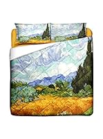 Tele d'autore by MANIFATTURE COTONIERE Edredón Van Gogh -Campo Di Grano (Amarillo)