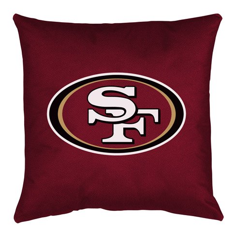 Sports Coverage NFL San Francisco 49Ers Locker Room Pillow
