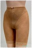 Venus Camel Sheer Mesh Lace Trim Girdle Shaper #3288 S