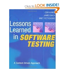 Lessons Learned in Software Testing: A Context Driven Approach