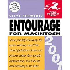 Entourage 2001 for Macintosh (Visual QuickStart Guides)
