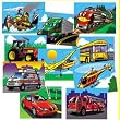 Favorite Vehicles Wooden Puzzles, Set of 10