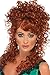 Smiffy's Women's Saloon Girl Wig Auburn Long and Curly