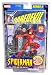 Search : Marvel Year 2001 Series II Spider-Man Classic 6 Inch Tall Action Figure - DAREDEVIL with 30 Points of Articulation and Collector Wall Mountable Display Stand Plus Bonus 32 Page Comic Book