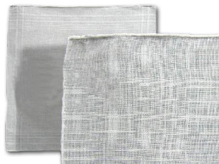 Sheer White Men's Handkerchief, Stylish Design