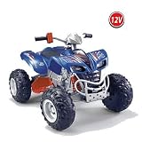 Quad ATV Elektro Kinder Auto Kinderauto Kinderfahrzeug Elektroauto TOP DESIGN blau SCHNELLvon "crooza"