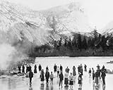IMAGE OF 1911 photo Mirror Lake in winter graphic.