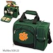 Clemson Tigers Malibu Insulated Picnic Shoulder Pack/Bag - Hunter Green w/Digital Print