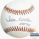 Steve Carlton Autographed Official MLB Baseball with Hall of Fame 94 inscription