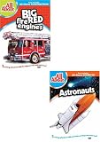  : All About - Big Red Fire Engines And Construction / Astronauts And Cowboys (2 pack)